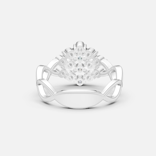 Blooming Spark Lab Grown Diamond Ring